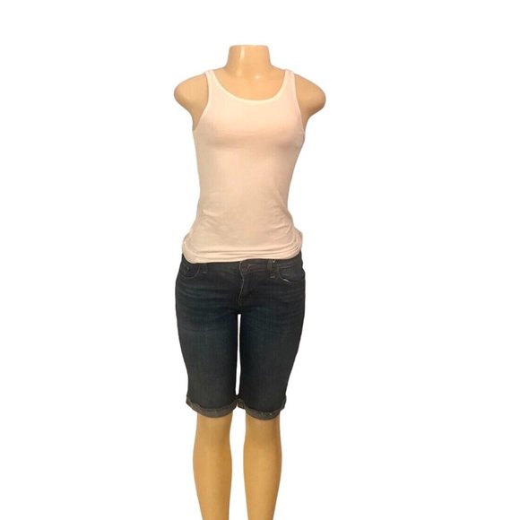 Old Navy Diva Sz 4 Women Denim Jean Shorts - Picture 1 of 3
